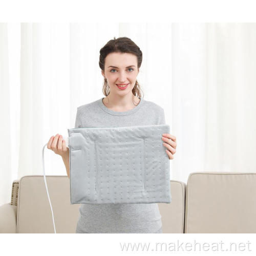 UL Approved PTC NTC Washable Therapeutic Heating Pad With Digital LCD Control Warming Pad